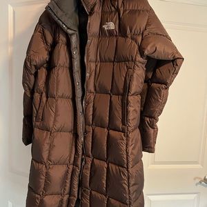 The North Face down puffer coat